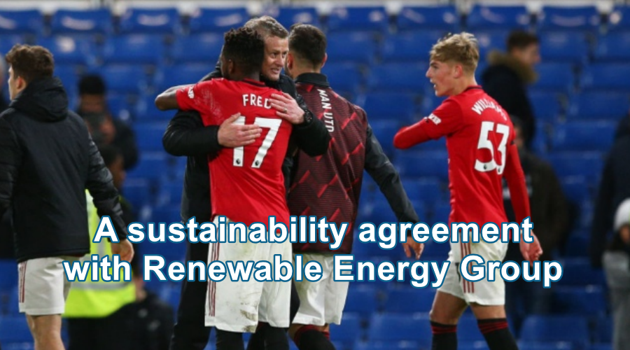 Manchester United signs a sustainability agreement with Renewable Energy Group